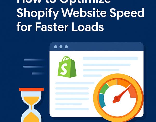 How to Optimize Shopify Website Speed for Faster Loads