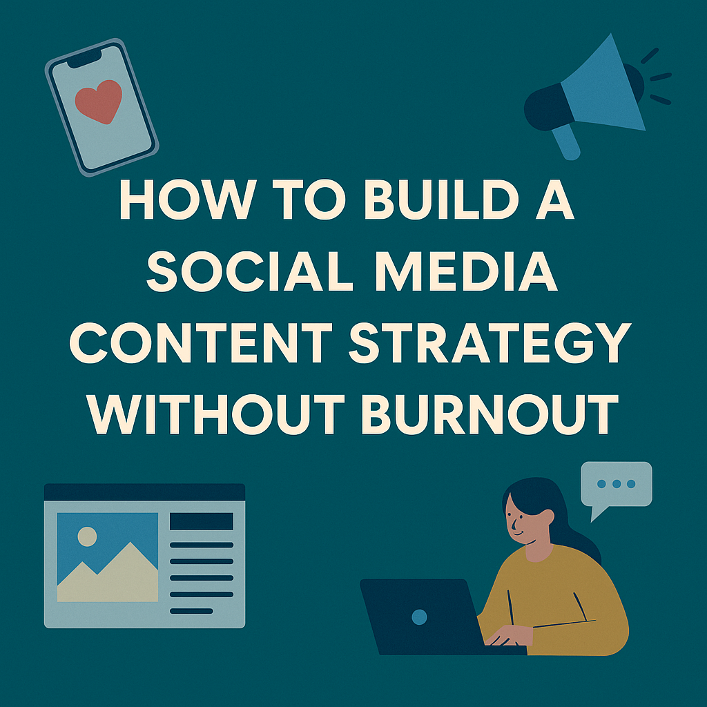 How to Build a Social Media Content Strategy Without Burnout