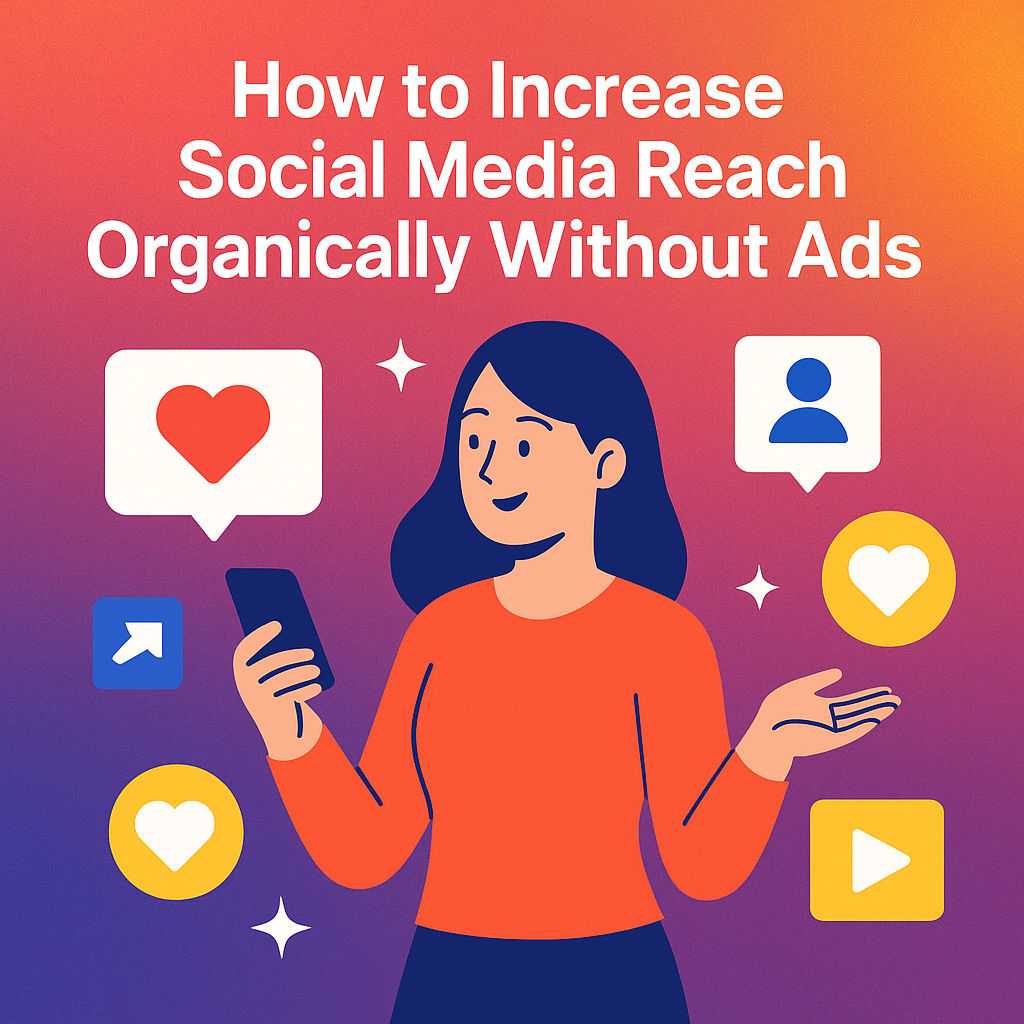 How to Increase Social Media Reach Organically Without Ads